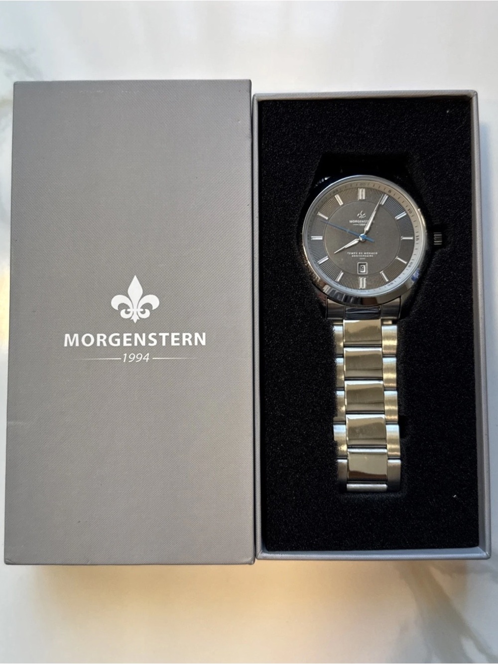 Morgenstern Men’s Stainless Steel Watch - Gray Dial